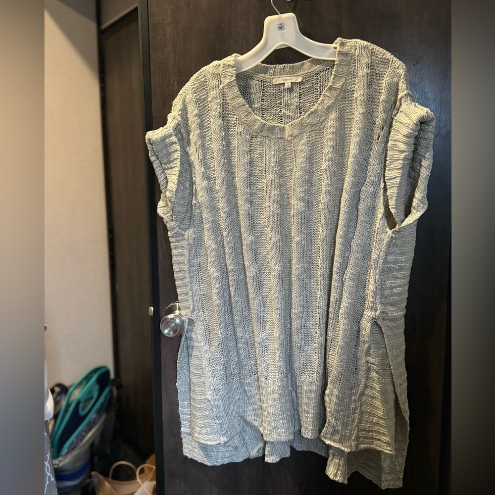 Women's Tan Knit Top
